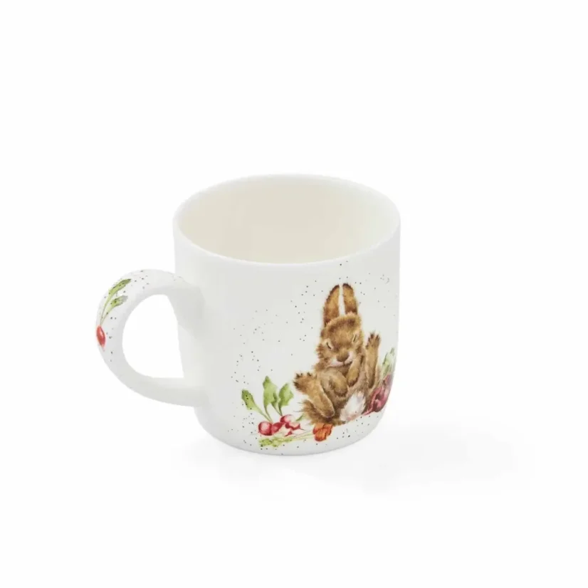 Porcelánový hrnek Králík se zeleninou 310 ml