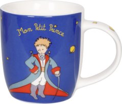 Porcelánový hrnček Malý princ modrý 200 ml