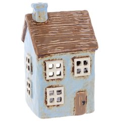 Ceramic candle holder House 14 cm