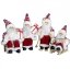 Christmas tree ornament Santa in red coat 18 cm - Type: na saních