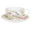 Porcelain cup with saucer In Roses 200 ml