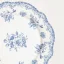Blue and White Flowers Porcelain Dinner Service – 18-piece, for 6 people