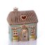 Ceramic candle holder Summer house 15 cm