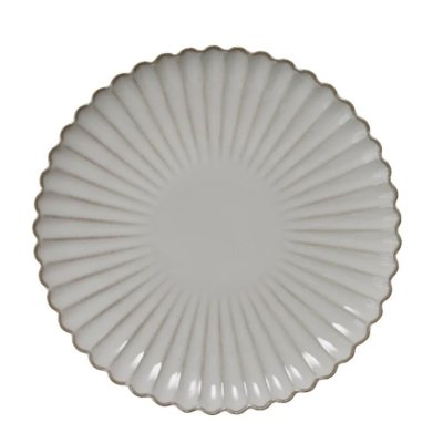Porcelánový talíř Chryzantéma béžový 27 cm