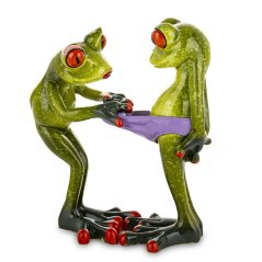 Soška Žaby Zvědavé