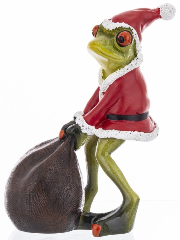 Soška Žaba s pytlem