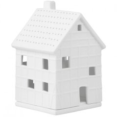 Porcelánový svietnik Domček 12 cm Porcelánový svietnik Domček 12 cm