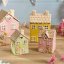 Ceramic candle holder Summer house 16 cm