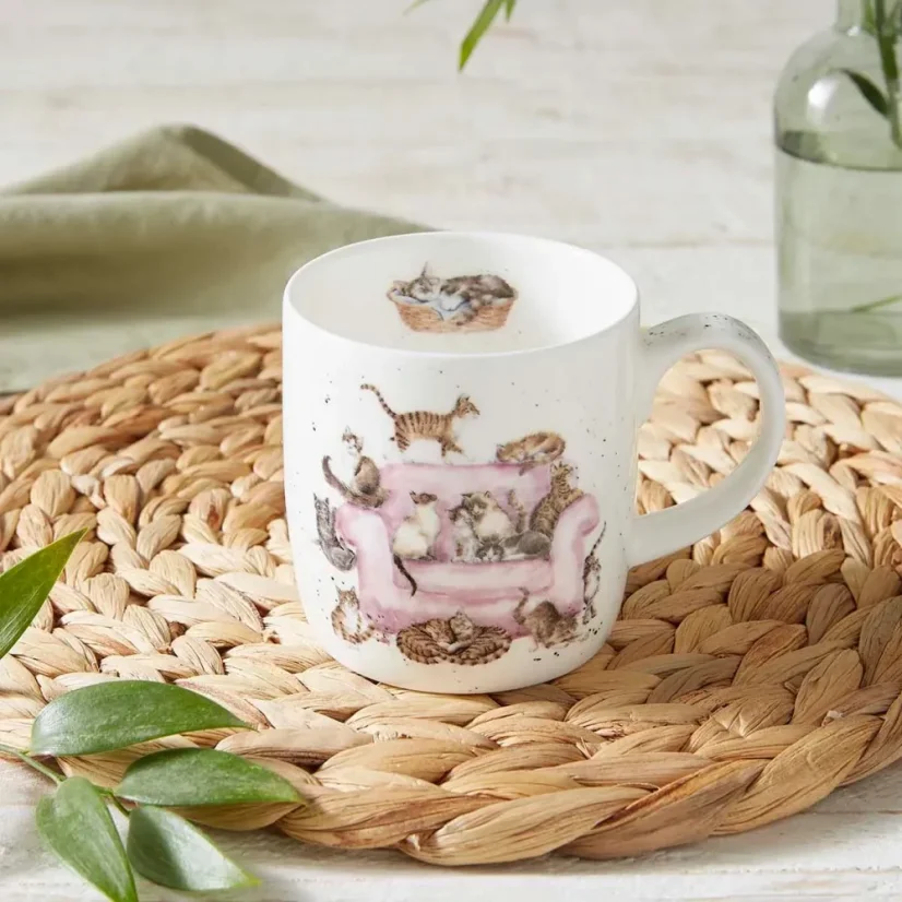 Porcelánový hrnek Kočičí království 310 ml