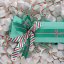 Christmas Satin Ribbon Striped 2,5 cm x 15 metres