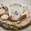 Porcelánový hrnek Sněhulák a lesní zvířata 310 ml