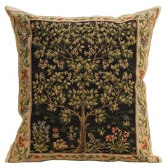 Gobelínový povlak na polštář Strom života, William Morris 45x45 cm