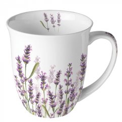 Porcelánový hrnek Levandule 400 ml