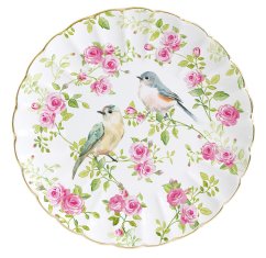 Porcelánový dezerní talíř V Růžích 19 cm