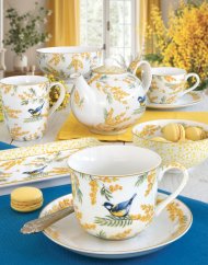 Porcelánová Konvice na čaj se sítkem Mimóza 1l