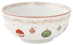 Porcelain serving bowl Decoration 23 cm