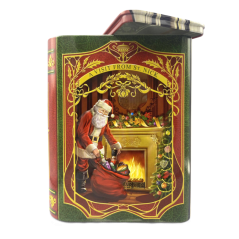 Tin box book "Santa"