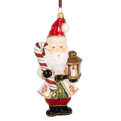 Sběratelská skleněná ozdoba na stromeček Trpaslík