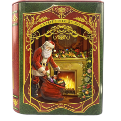 Tin box book "Santa"