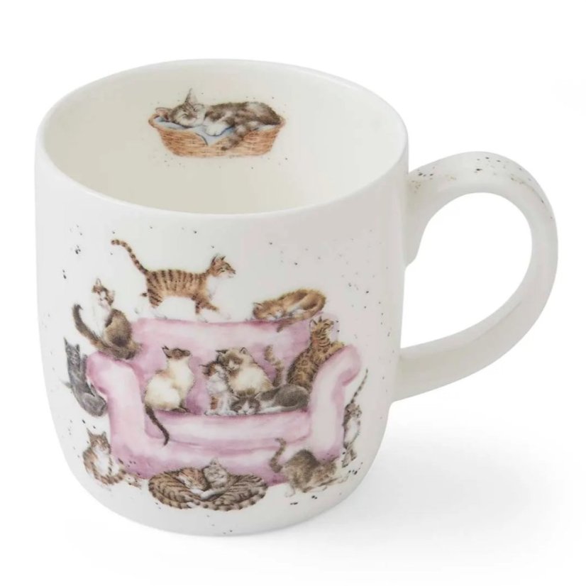 Porcelánový hrnek Kočičí království 310 ml