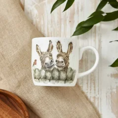 Porcelánový hrnček Oslíci 310 ml