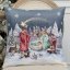 Tapestry Christmas pillowcase with motif Angels 45x45 cm