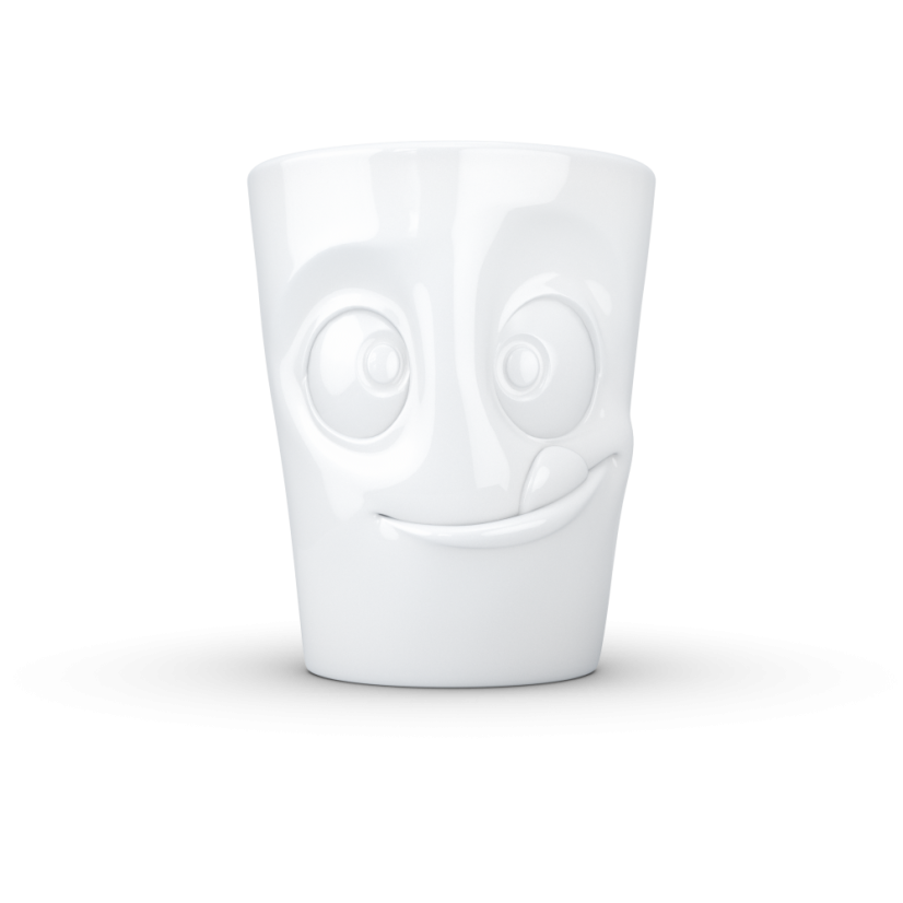 Mug with handle "Licking", 350 ml