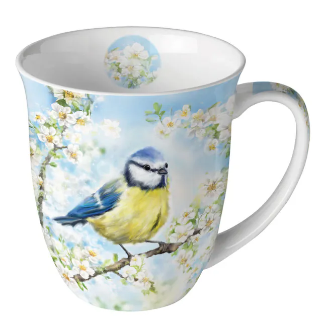 Porcelánový hrnek Sýkorka 400 ml