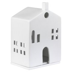 Porcelain candle holder House 15 cm