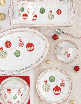 Porcelánová servírovacia miska Dekorácia 23 cm