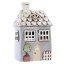Ceramic candle holder House 19 cm