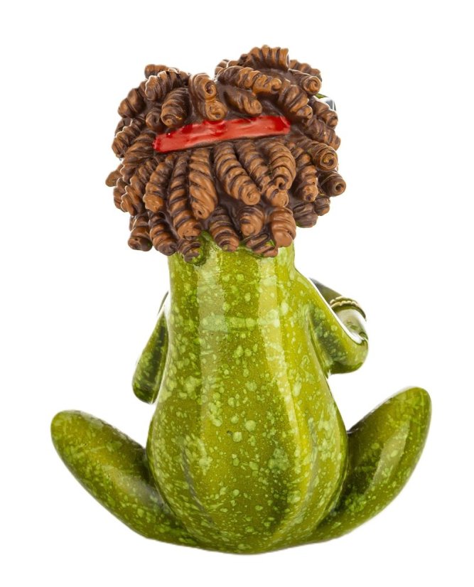 Soška Žaba s doutnikem