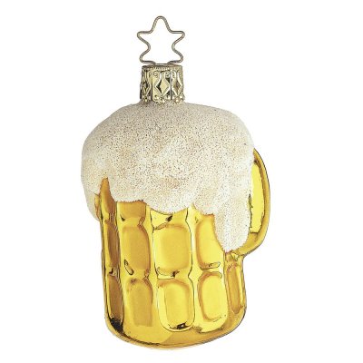 Sammelbaumschmuck aus Glas Bierglas