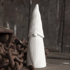 Keramický Santa biely matný 19 cm