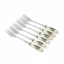 Set of dessert forks Retro Christmas tree 6 pcs