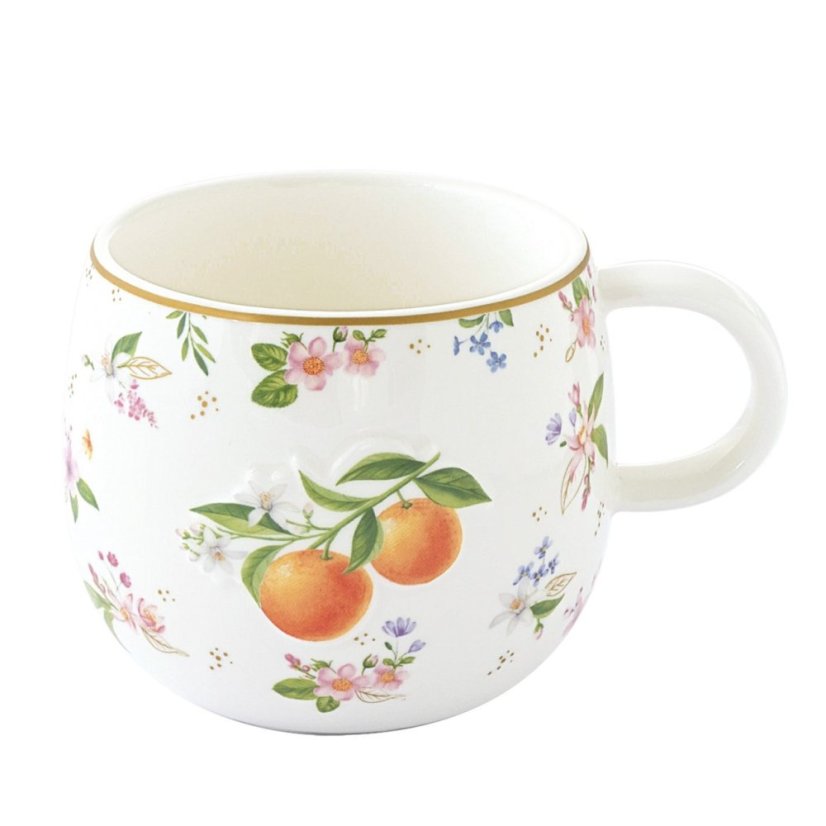 Porcelánový hrnek Mandarinky 400 ml