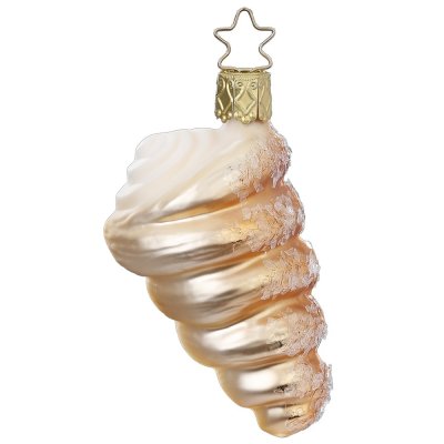 Sammelbaumschmuck aus Glas Kremrole