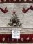 Christmas pillowcase with motif Decorated tree 45x45 cm