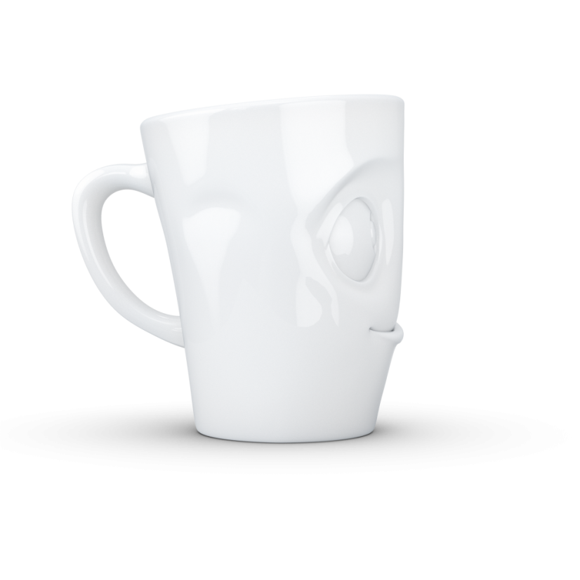 Mug with handle "Licking", 350 ml