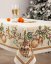 Vánoční ubrus s motivem Zlatý věnec - Velikost: 140x260 cm