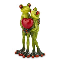 Žaby so soškou srdca