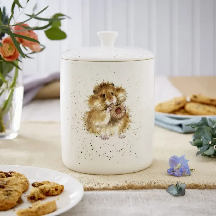 Porcelánová krabička Škrečok so sušienkou 1500 ml