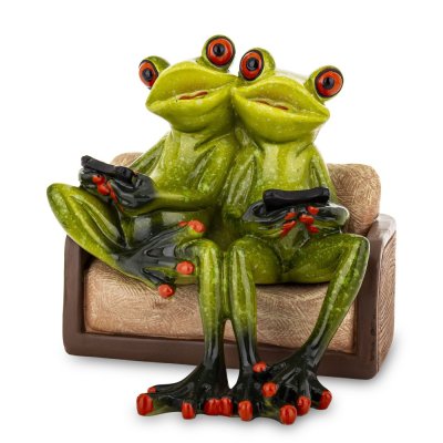 Frösche Freunde Statuette