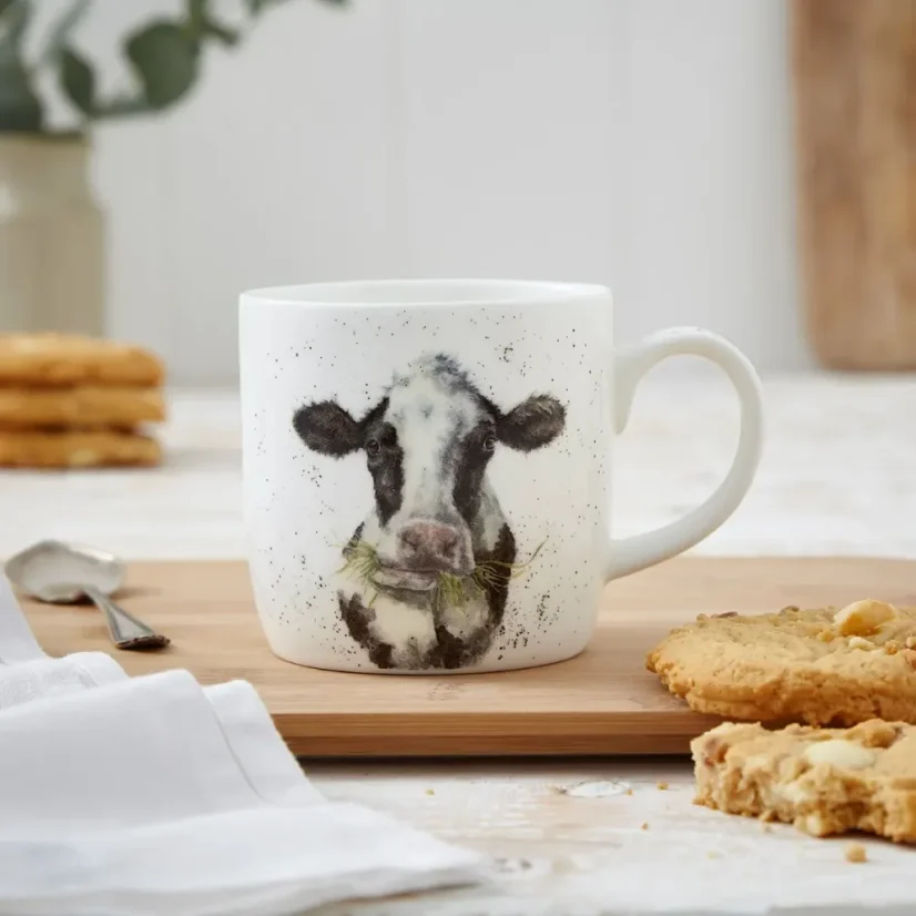 Porcelánový hrnek Kravička 310 ml