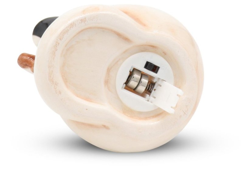 LED svícen Tající sněhulák 18 cm