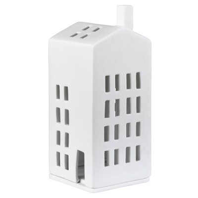 Porcelánový svícen Domek 16 cm Porcelánový svícen Domek 16 cm