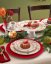 Porcelain oval serving plate Christmas decorations 32 cm