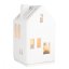 Porcelánový svícen Domek 11 cm Porcelánový svícen Domek 11 cm