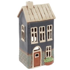 Keramický svícen Domek 23 cm