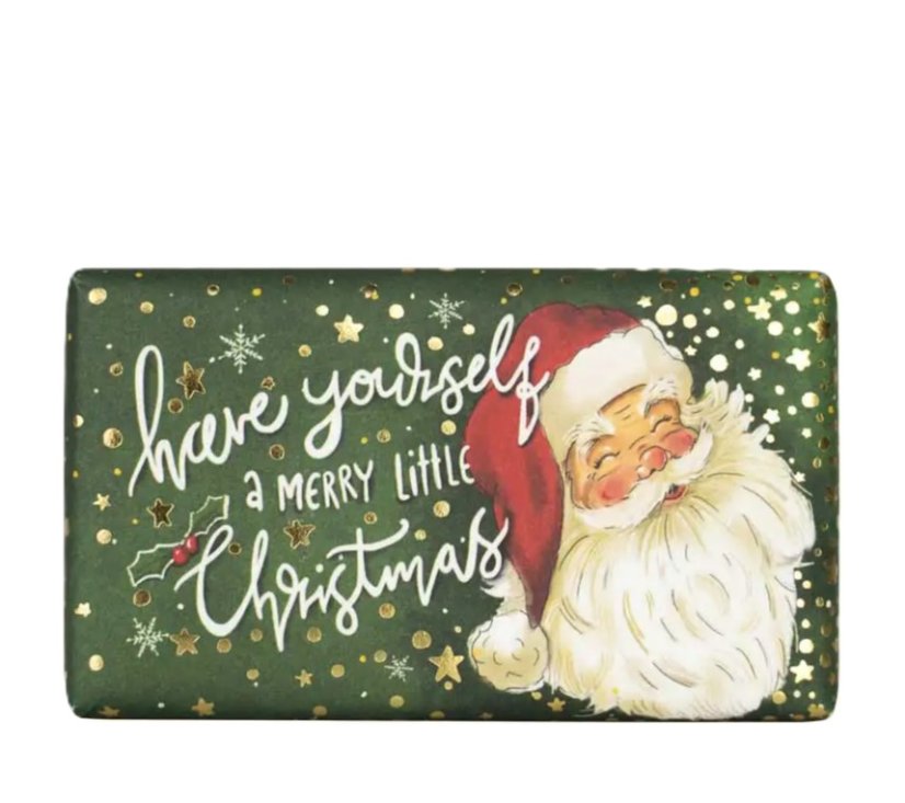 Vianočné tuhé mydlo Santa 190g